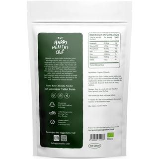 Organic Chlorella Tablets (500mg)