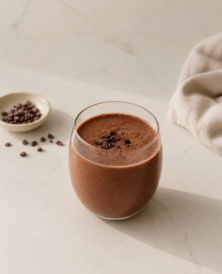 Organic Cacao and Pea Protein Smoothie