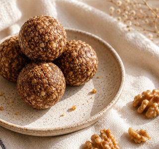 Easy Walnut Energy Balls Recipe with Ground Walnuts