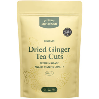 Organic Dried Ginger Tea Cuts