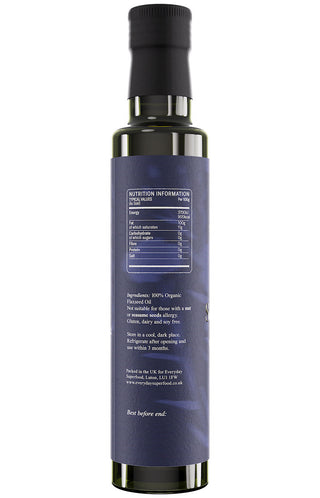 Organic Cold-Pressed Flaxseed Oil