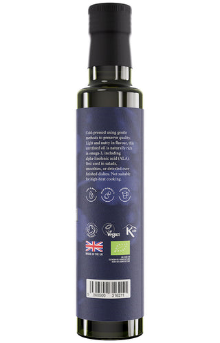 Organic Cold-Pressed Flaxseed Oil