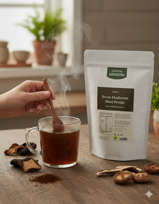 Organic Seven Mushroom Blend Powder