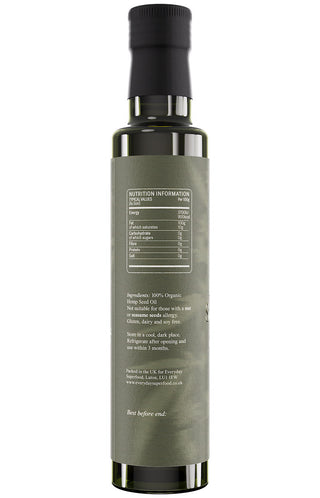 Organic Cold-Pressed Hemp Seed Oil