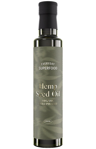 Organic Cold-Pressed Hemp Seed Oil
