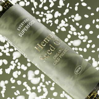 Organic Cold-Pressed Hemp Seed Oil