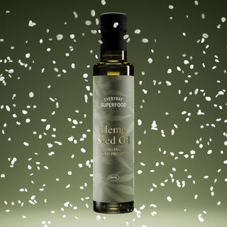 Organic Cold-Pressed Hemp Seed Oil