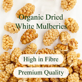 Bulk Organic Dried White Mulberries